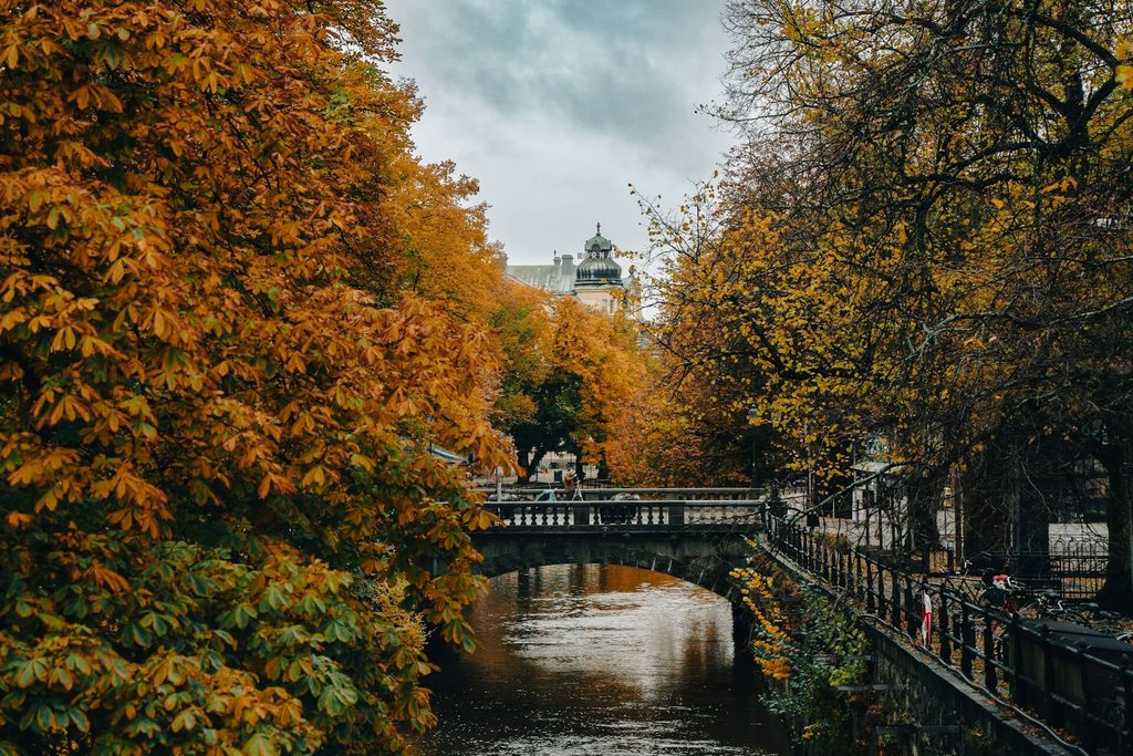 Foto på Uppsalas natursköna miljöer.